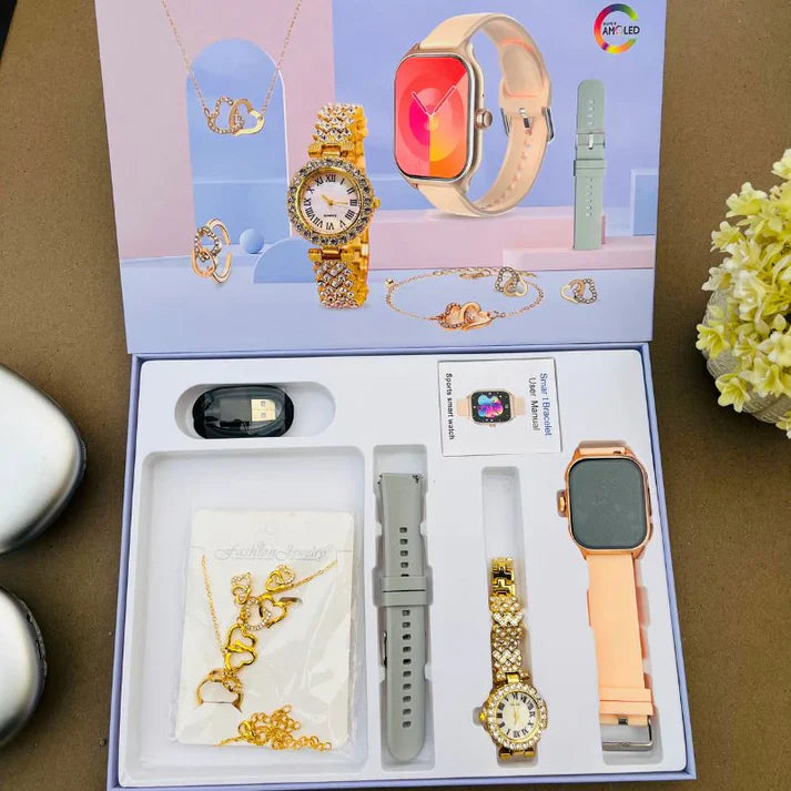 D15 GS -SmartWatch For Women Advance Combo